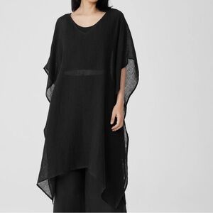Eileen fisher linen kaftan, lightweight, L/XL